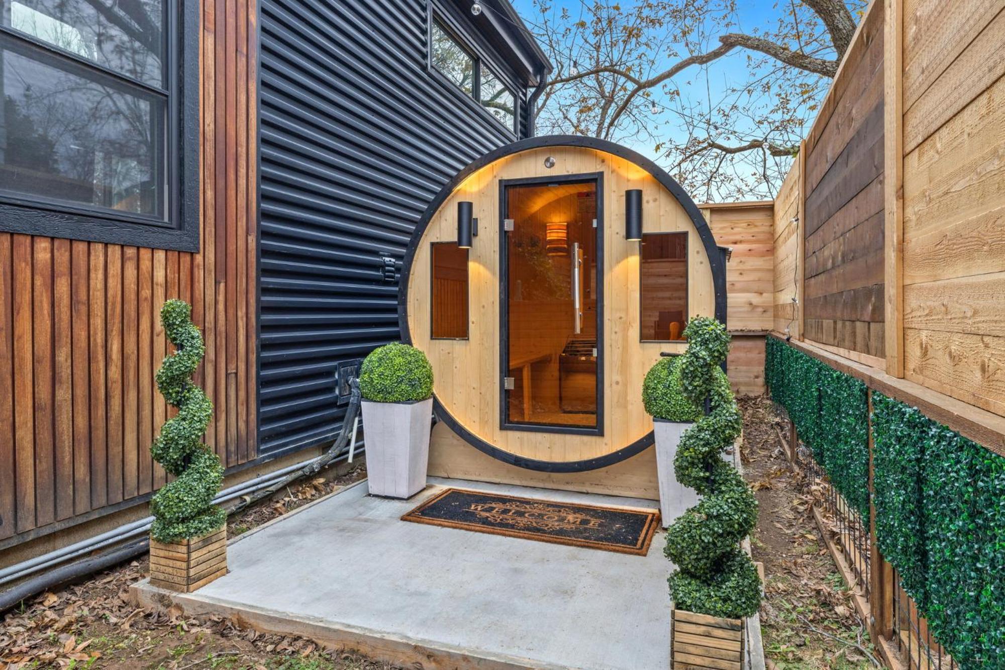 파예트빌 Amp House-Seen On Tiny House Nation-Sauna-1Mi To Dt 빌라 외부 사진